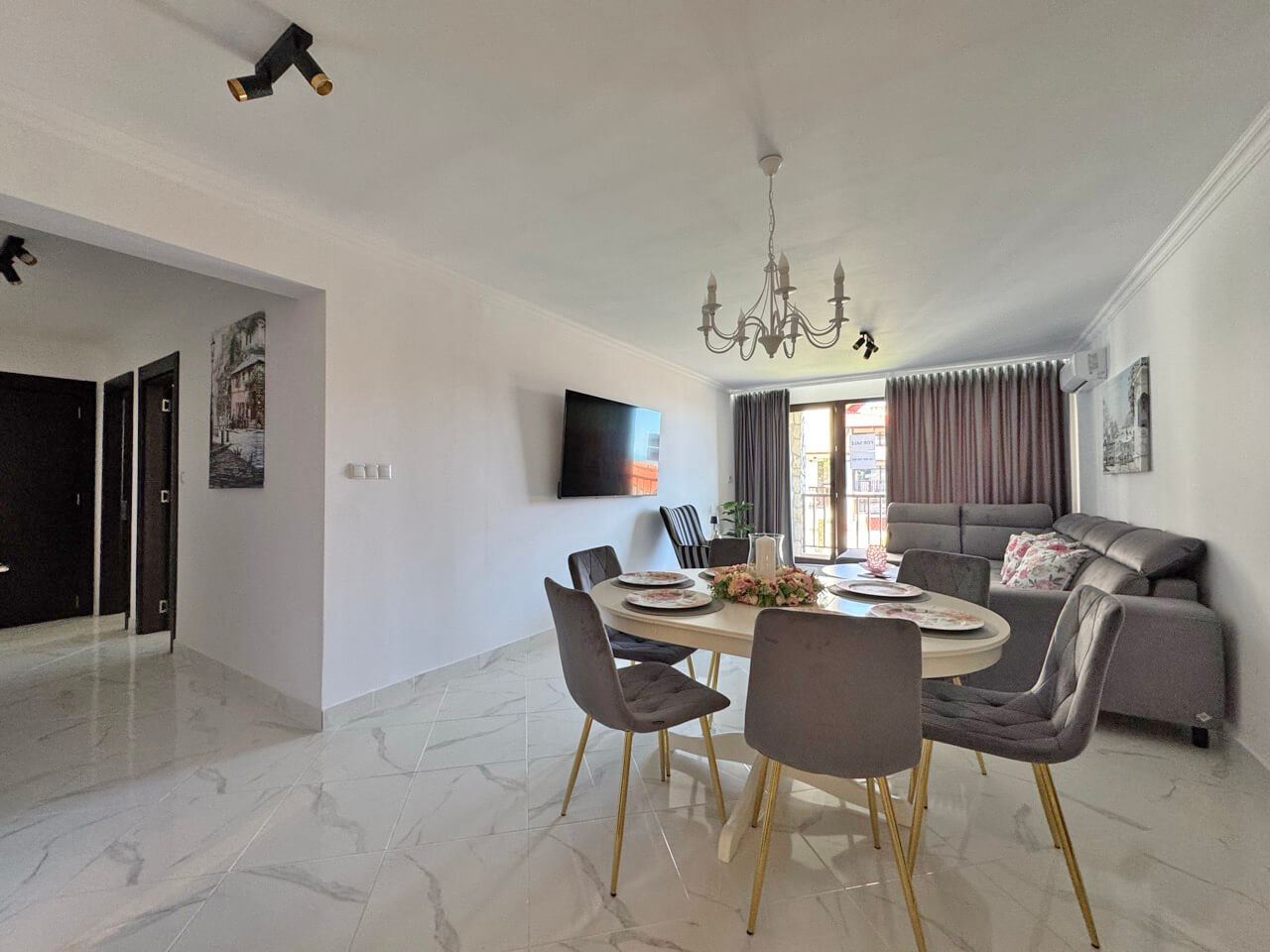 Geräumige 3-Zimmer-Wohnung in einer modernen Anlage in Sveti Vlas – Komfort zwischen Meer und Bergen