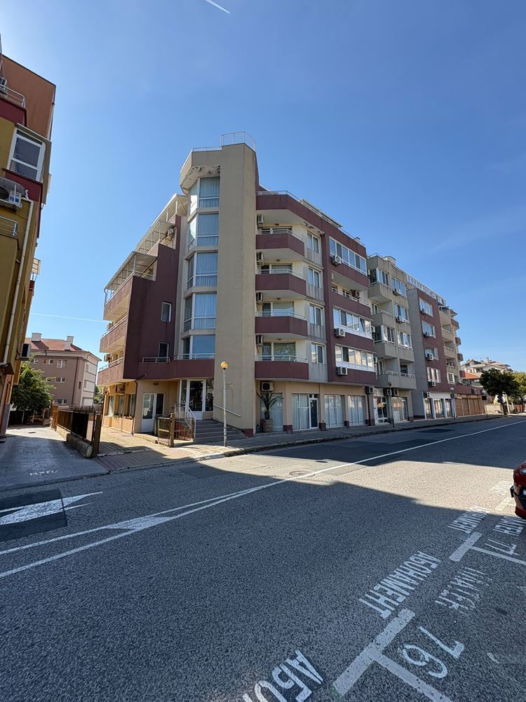 Pomorie – 2-Zimmer-Wohnung in ausgezeichneter Lage, nur 400 Meter vom Meer entfernt