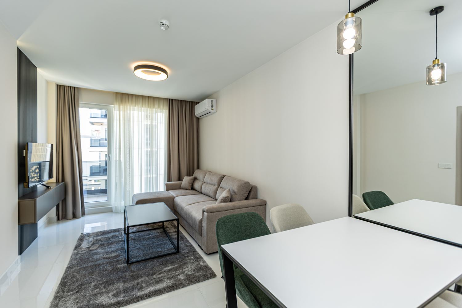 Luxuriöse Wohnung mit einem Schlafzimmer 500 m vom Meer entfernt in Sonnenstrand