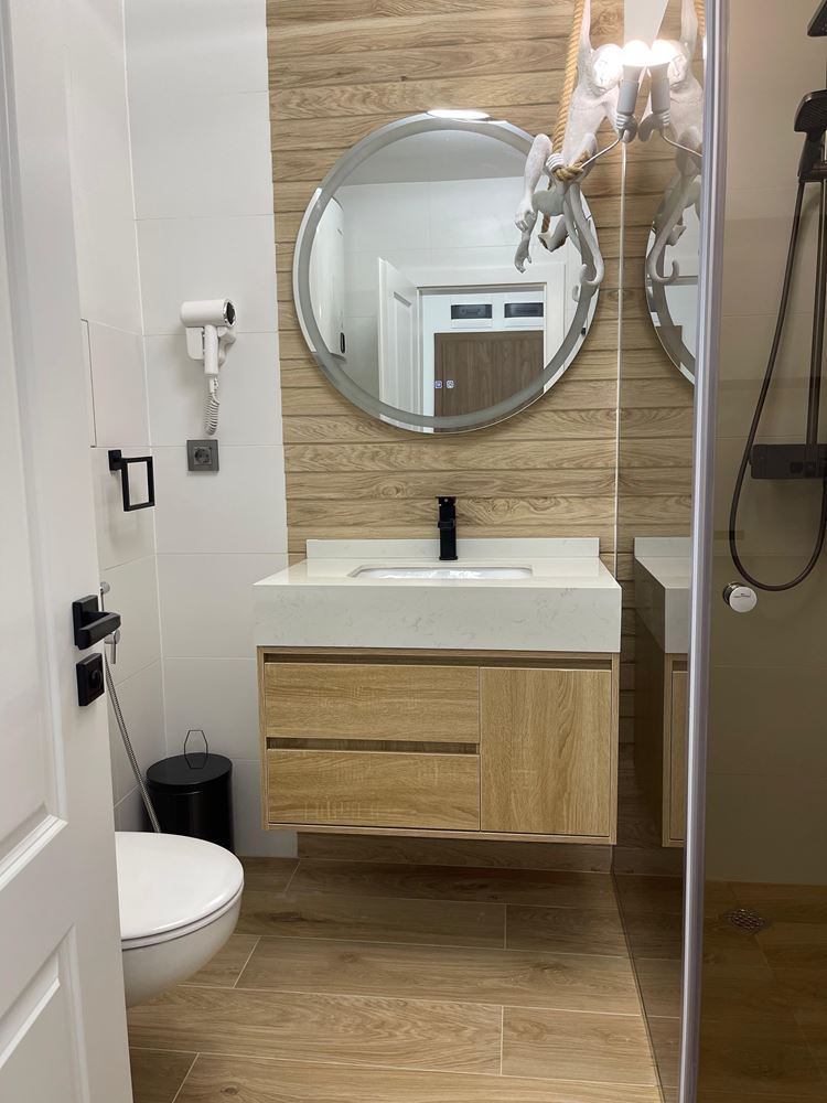 Moderne Wohnung der neuen Generation mit einem Schlafzimmer im Herzen von Sunny Beach – Stil, Technologie und Komfort zu jeder Jahreszeit