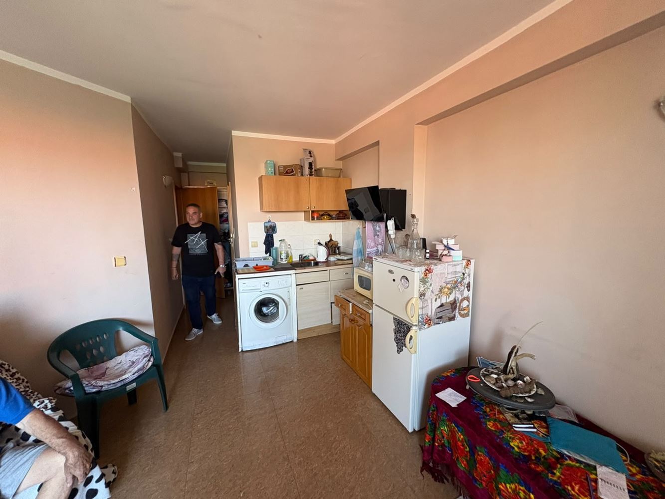 Gemütliches, voll möbliertes Studio in Pomorie – ausgezeichnete Lage nur 400 m vom Meer entfernt