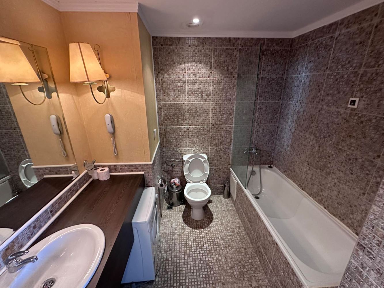Luxuriöse Wohnung mit einem Schlafzimmer und Panoramablick auf das Meer in einer prestigeträchtigen Wohnanlage in Sonnenstrand
