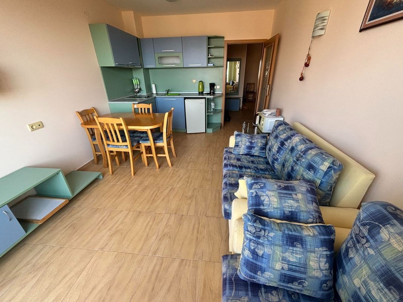 2-Zimmer-Wohnung mit teilweisem Meerblick – nur 3 Gehminuten vom Strand in Sveti Vlas entfernt