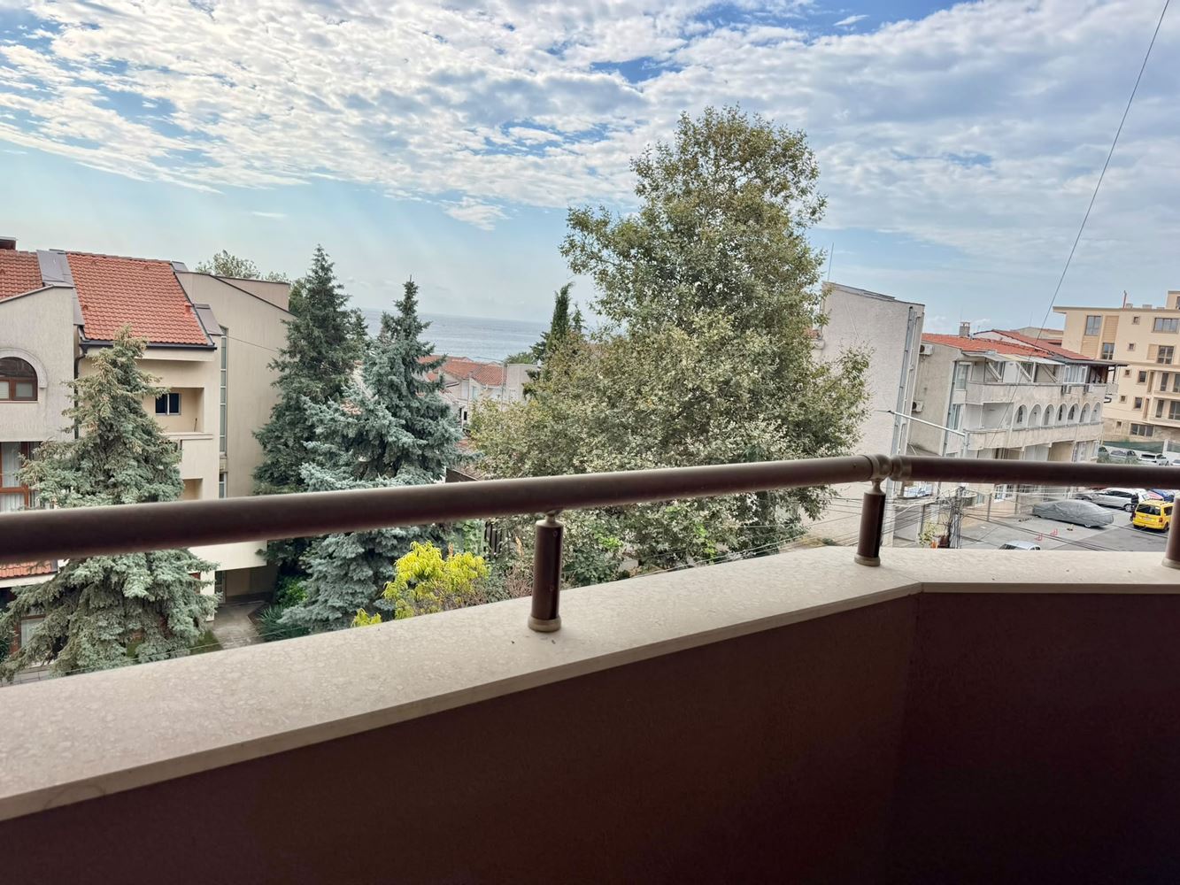 Zweizimmerwohnung mit Meerblick und niedriger Wartungsgebühr in Ravda
