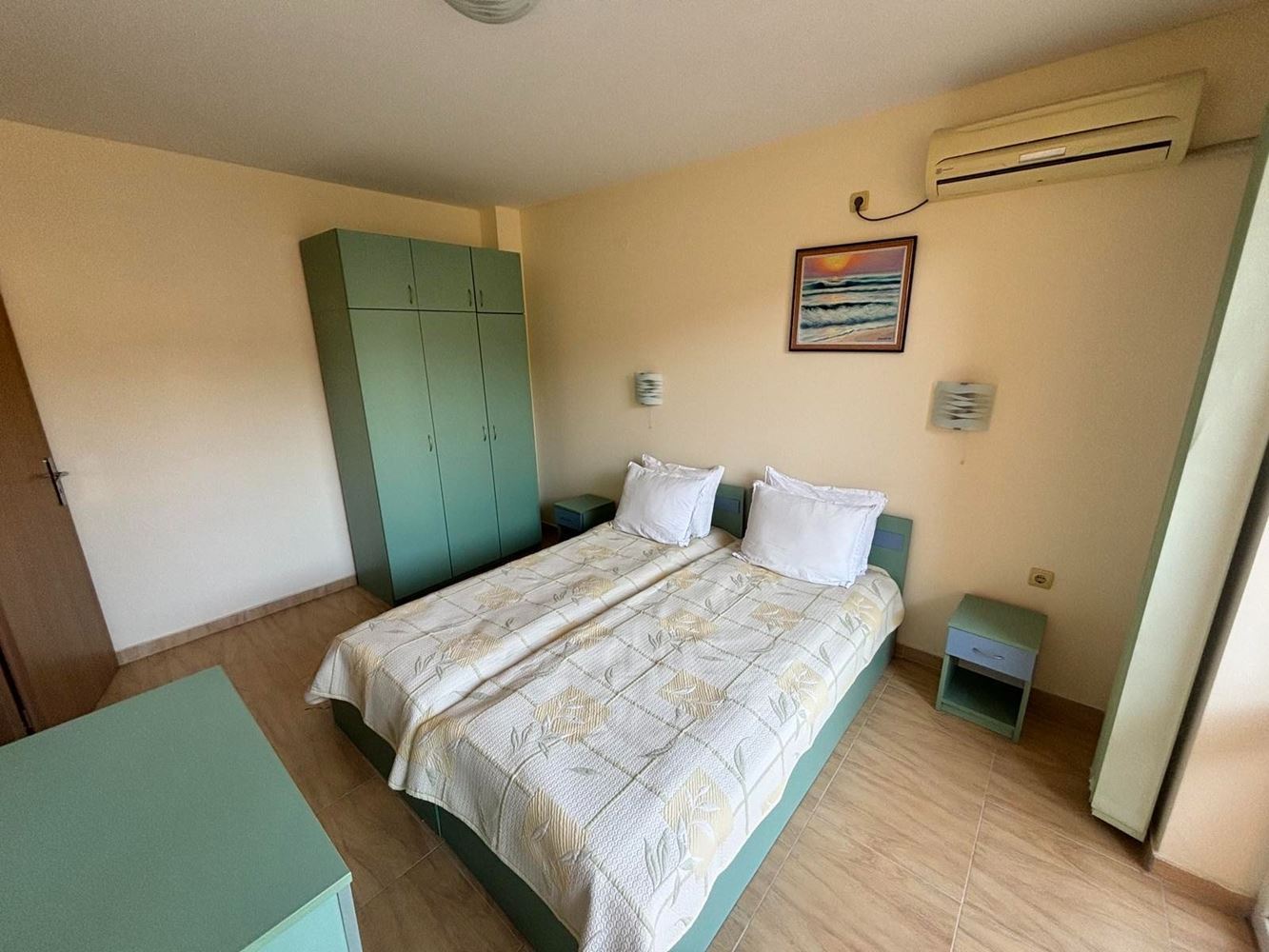 2-Zimmer-Wohnung mit teilweisem Meerblick – nur 3 Gehminuten vom Strand in Sveti Vlas entfernt