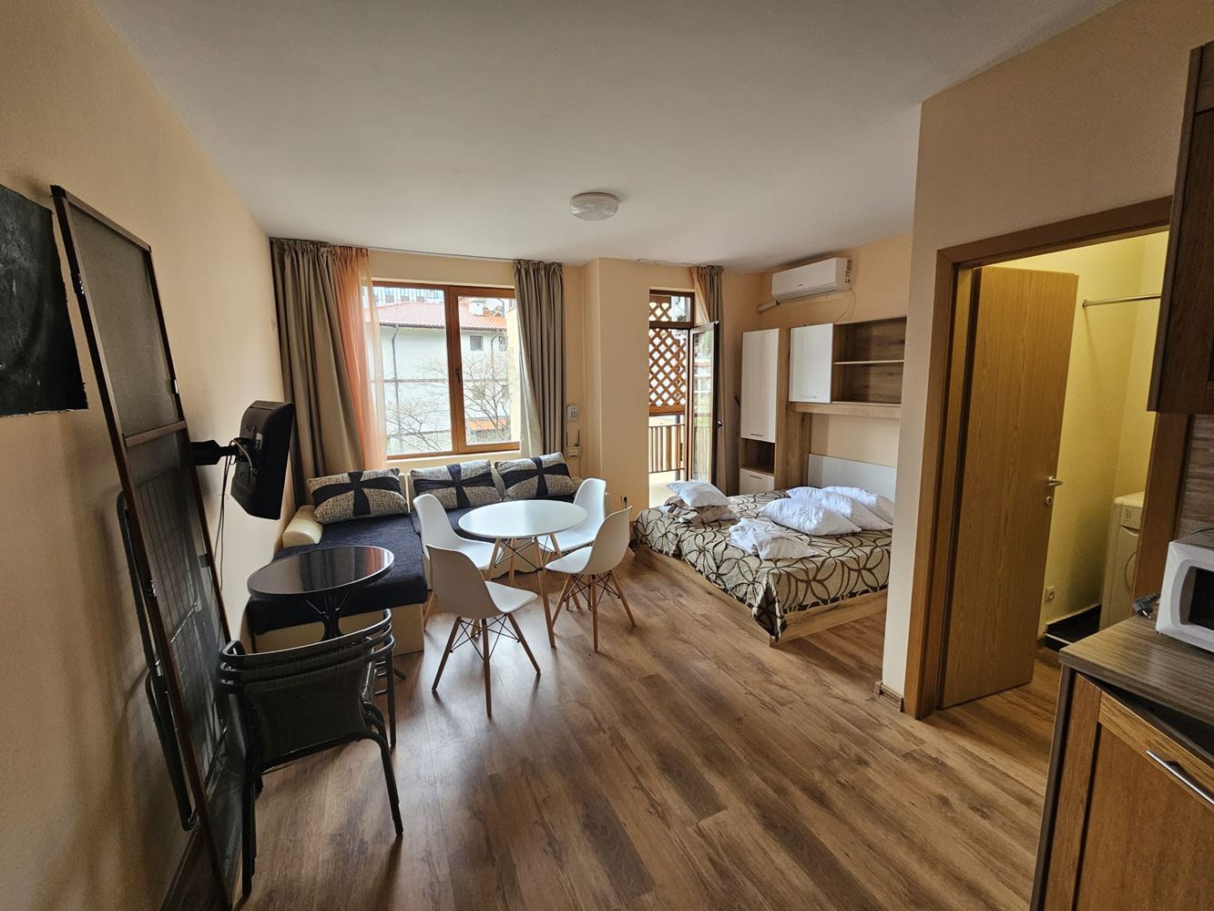 Gemütliches Studio in erster Meereslinie mit Meeresatmosphäre in Sveti Vlas