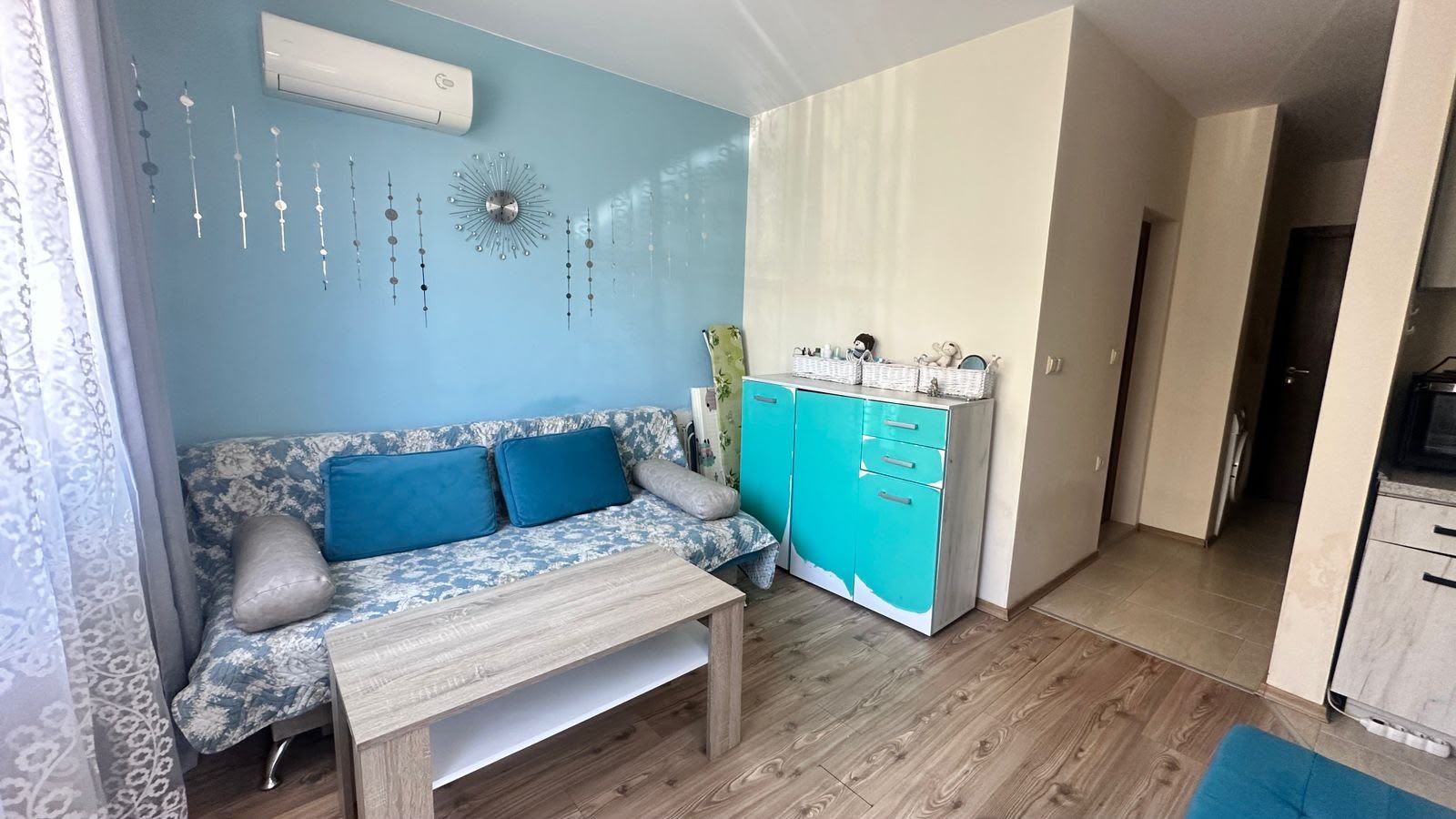 Studio in Ravda – fußläufig vom Meer entfernt, mit ausgezeichnetem Investitionspotenzial
