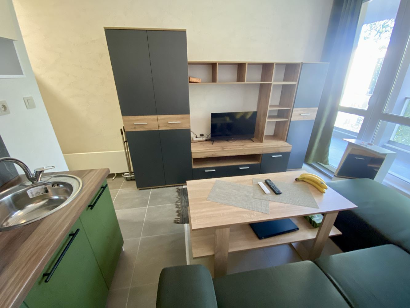 Möbliertes Studio ohne Instandhaltungsgebühr in Sonnenstrand – ruhige Lage und Strand in fußläufiger Entfernung