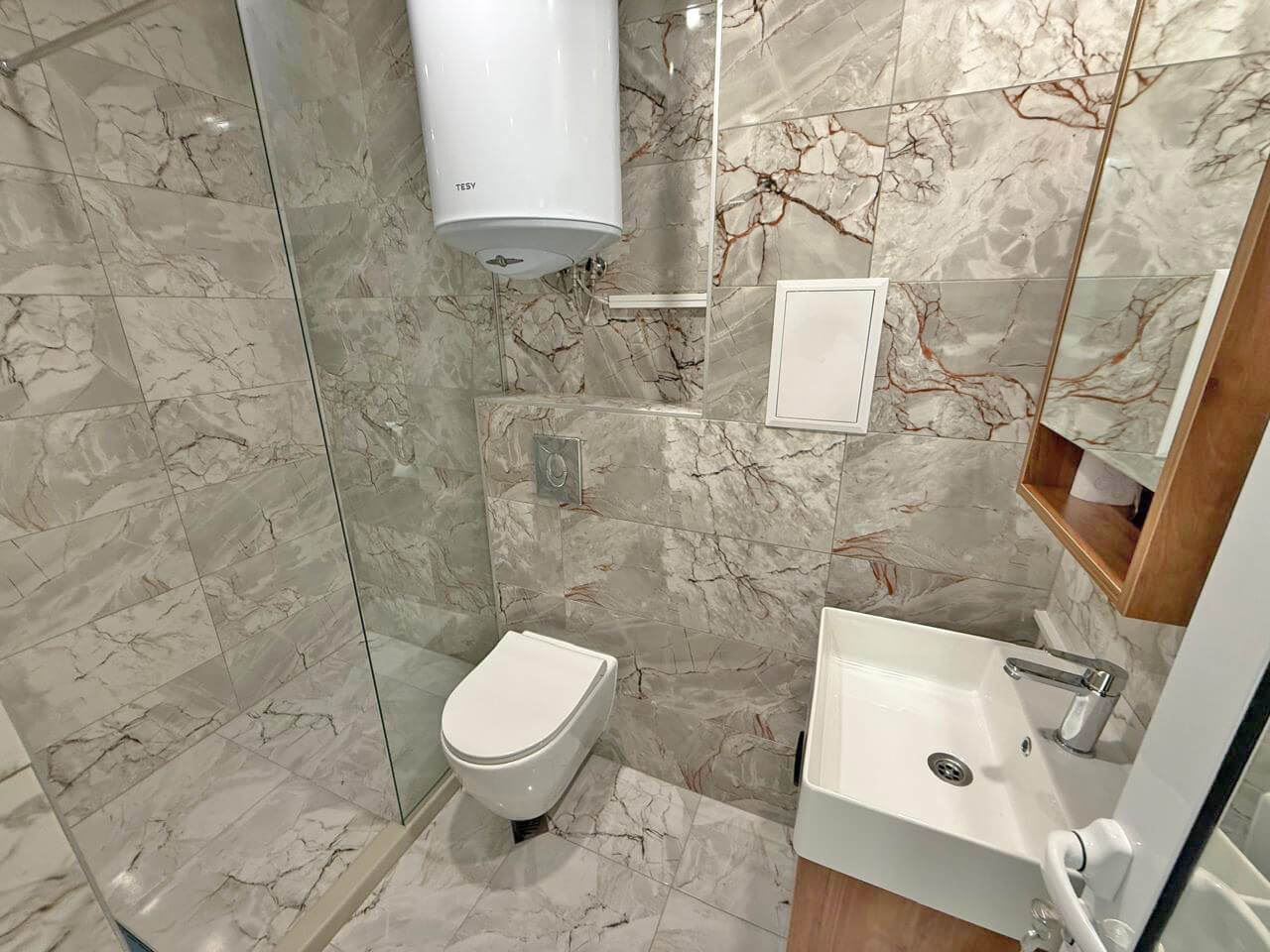 Luxuriös möblierte Einzimmerwohnung in Sonnenstrand – Ruhe, Grün und ausgezeichnete Lage