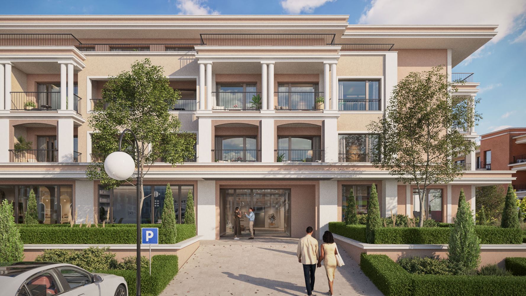 Studio in einer Premium-Anlage in erster Meereslinie in Sveti Vlas
