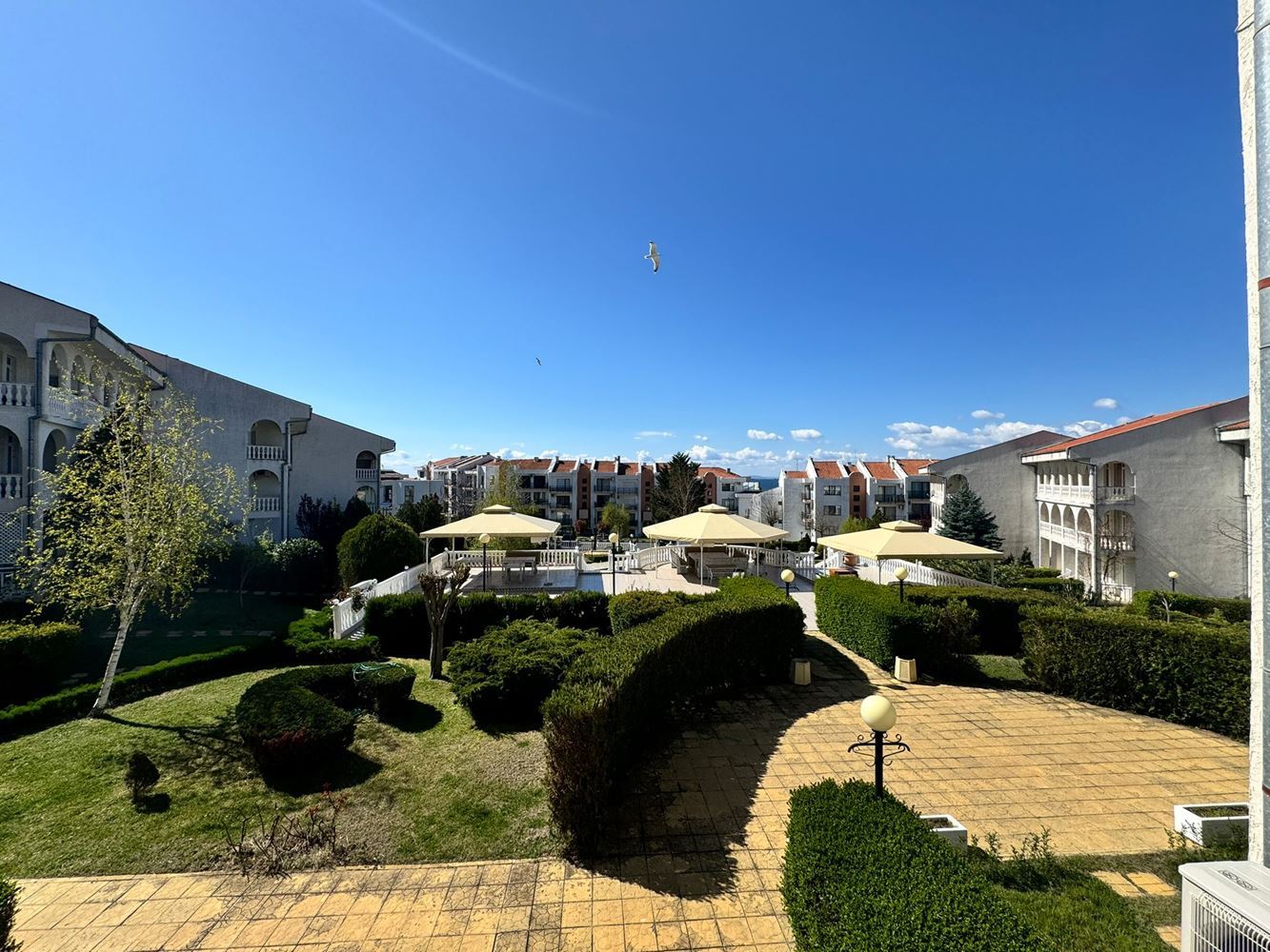 Stilvolle Zwei-Zimmer-Wohnung in einer Eliteanlage im Herzen von Sveti Vlas