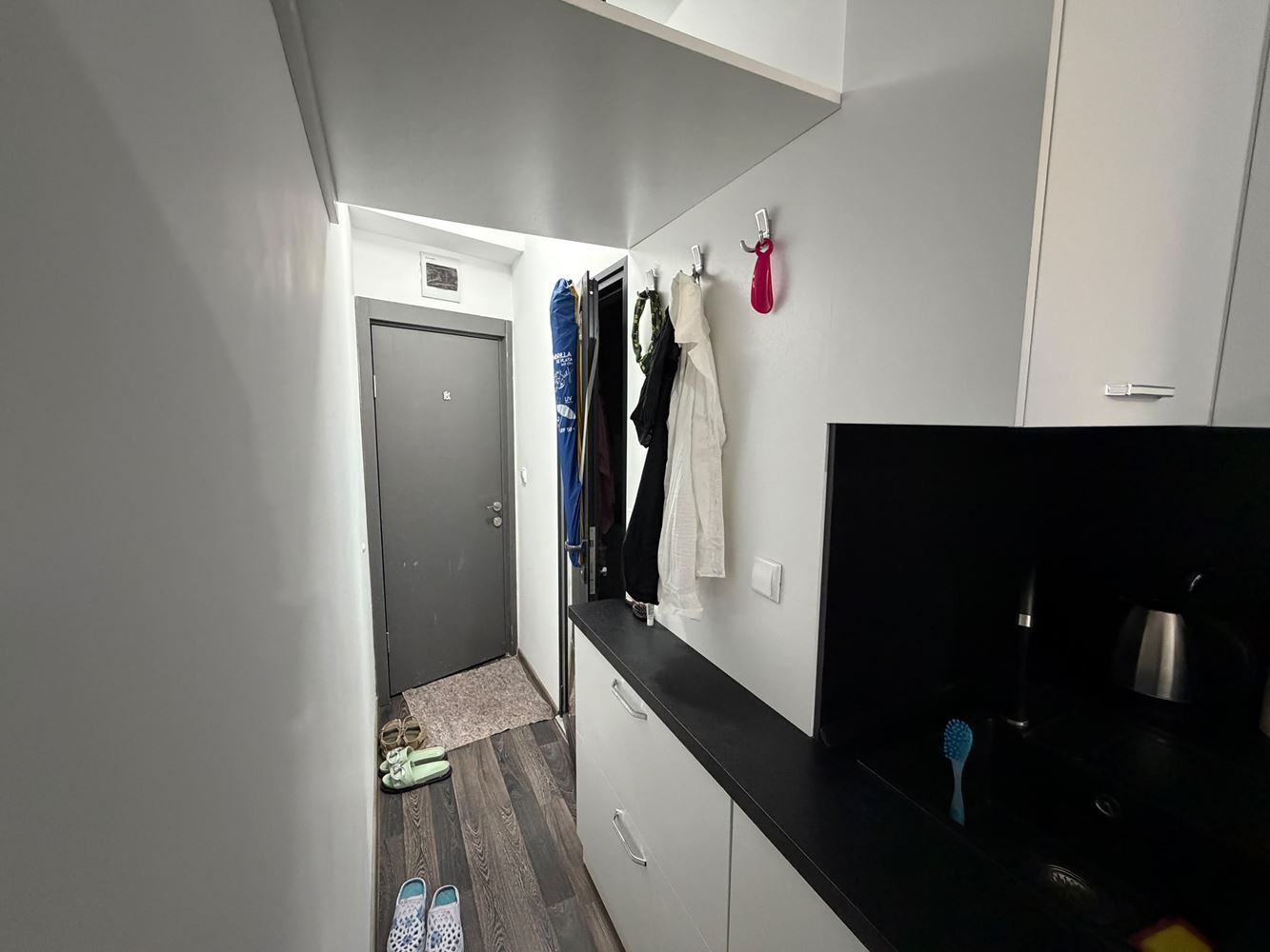 Kompaktes Studio in Sveti Vlas – 500 m vom Strand entfernt, Anlage mit Swimmingpool und Parkplatz