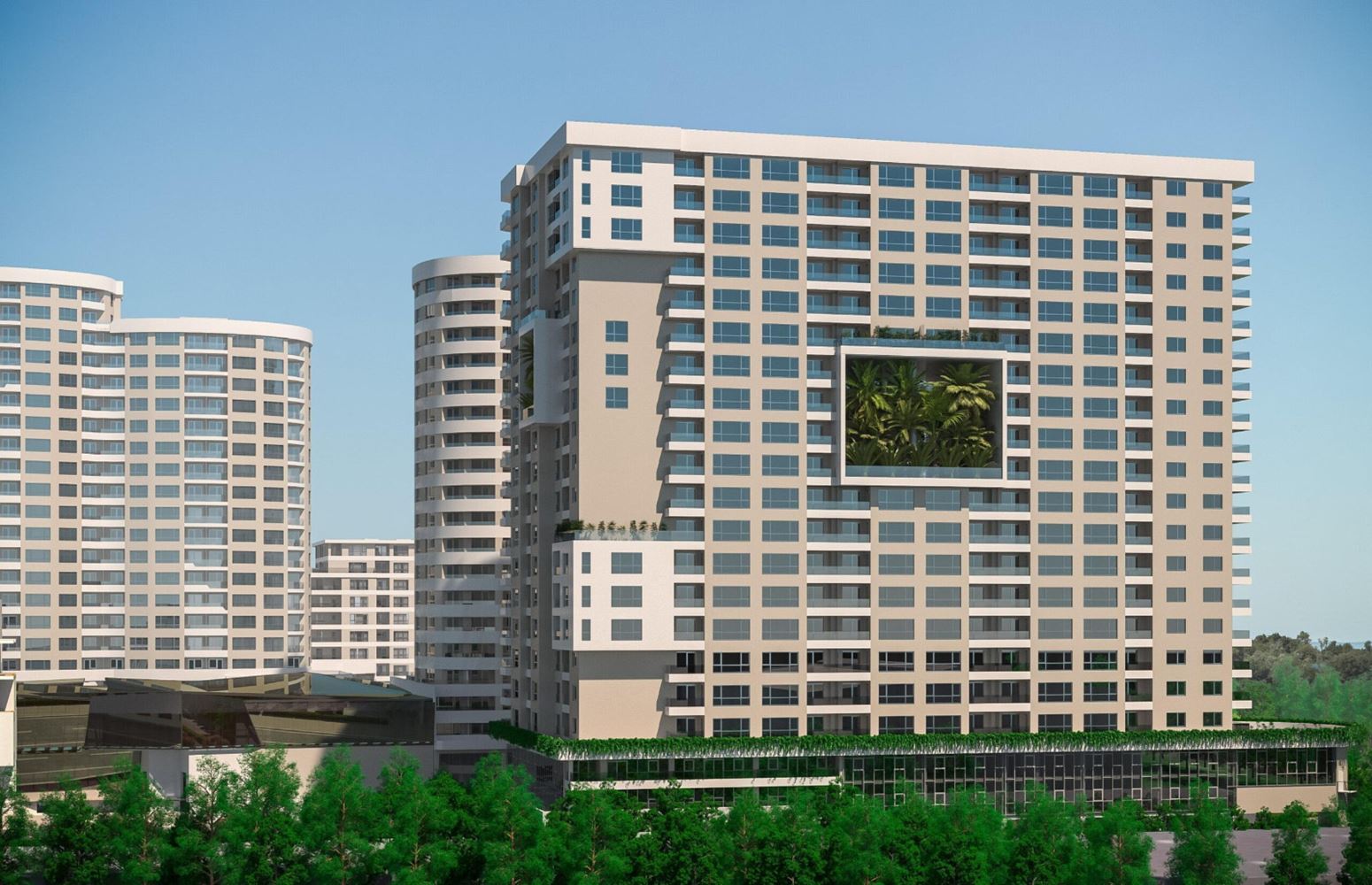 Geräumige 2-Zimmer-Wohnung in einem Luxuskomplex in Burgas mit beeindruckendem Panoramablick
