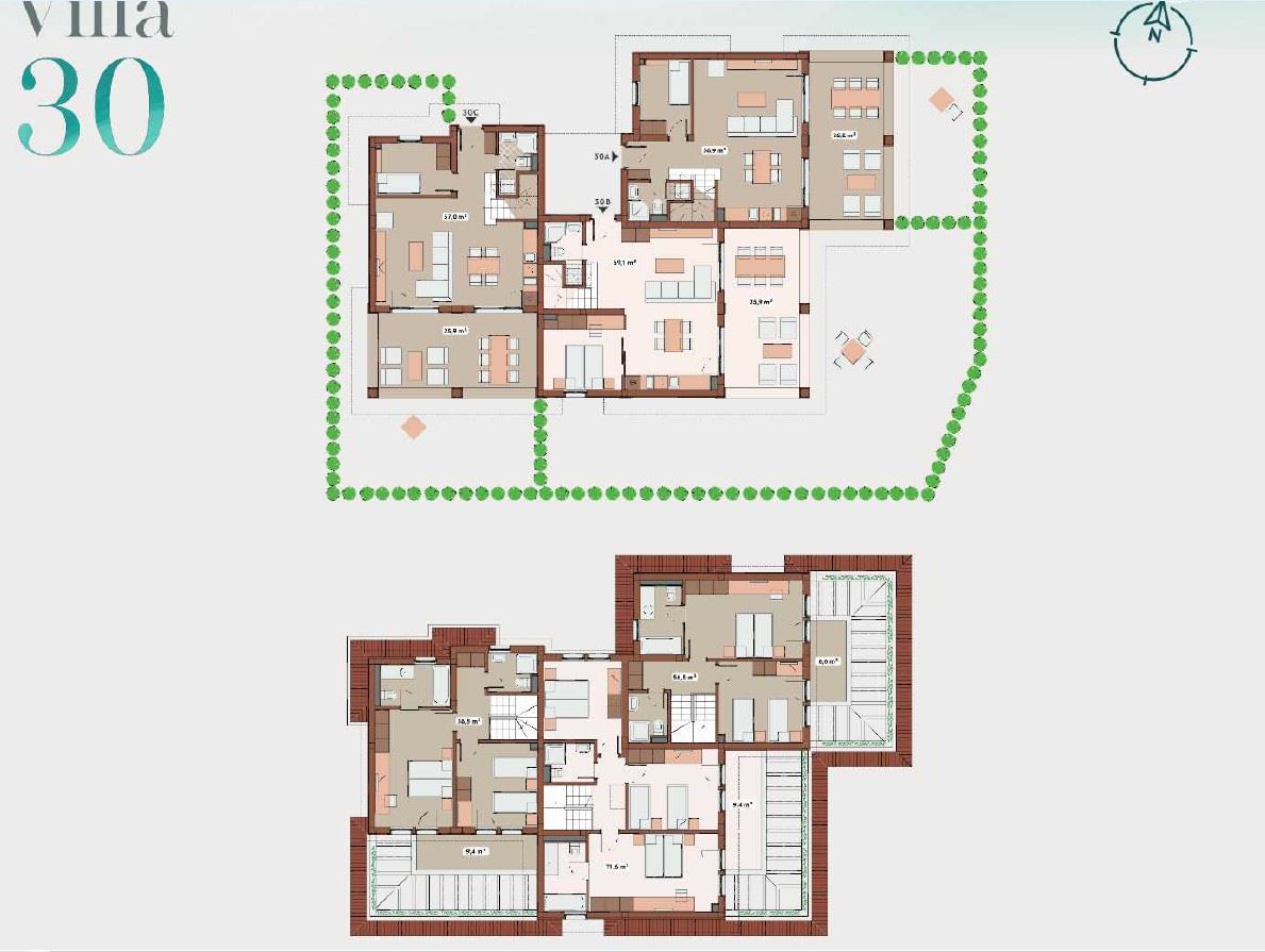 Zweistöckiges Reihenhaus im „Green Life“ Komplex, Sozopol – stilvolles Leben nur wenige Schritte vom Strand entfernt