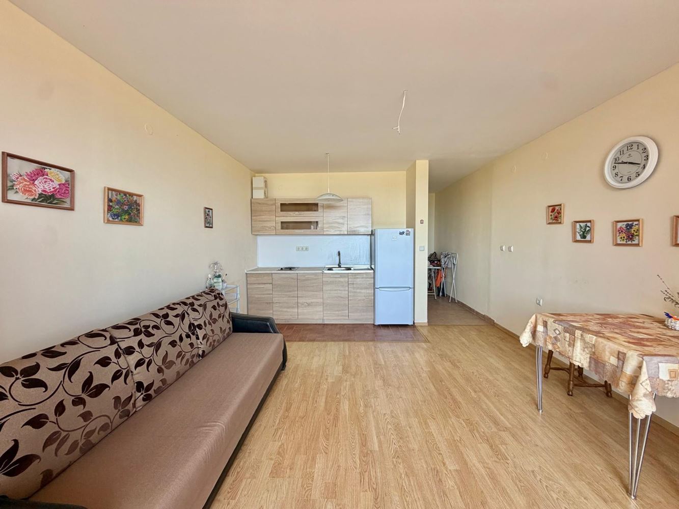 Möbliertes Studio mit Panoramablick auf das Meer in Ravda, nur 50 Meter vom Meer entfernt