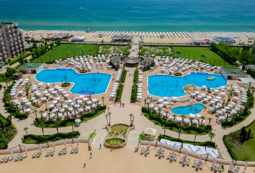 Luxuriöse Wohnung am Meer mit Panoramablick in einer prestigeträchtigen Anlage in Sonnenstrand
