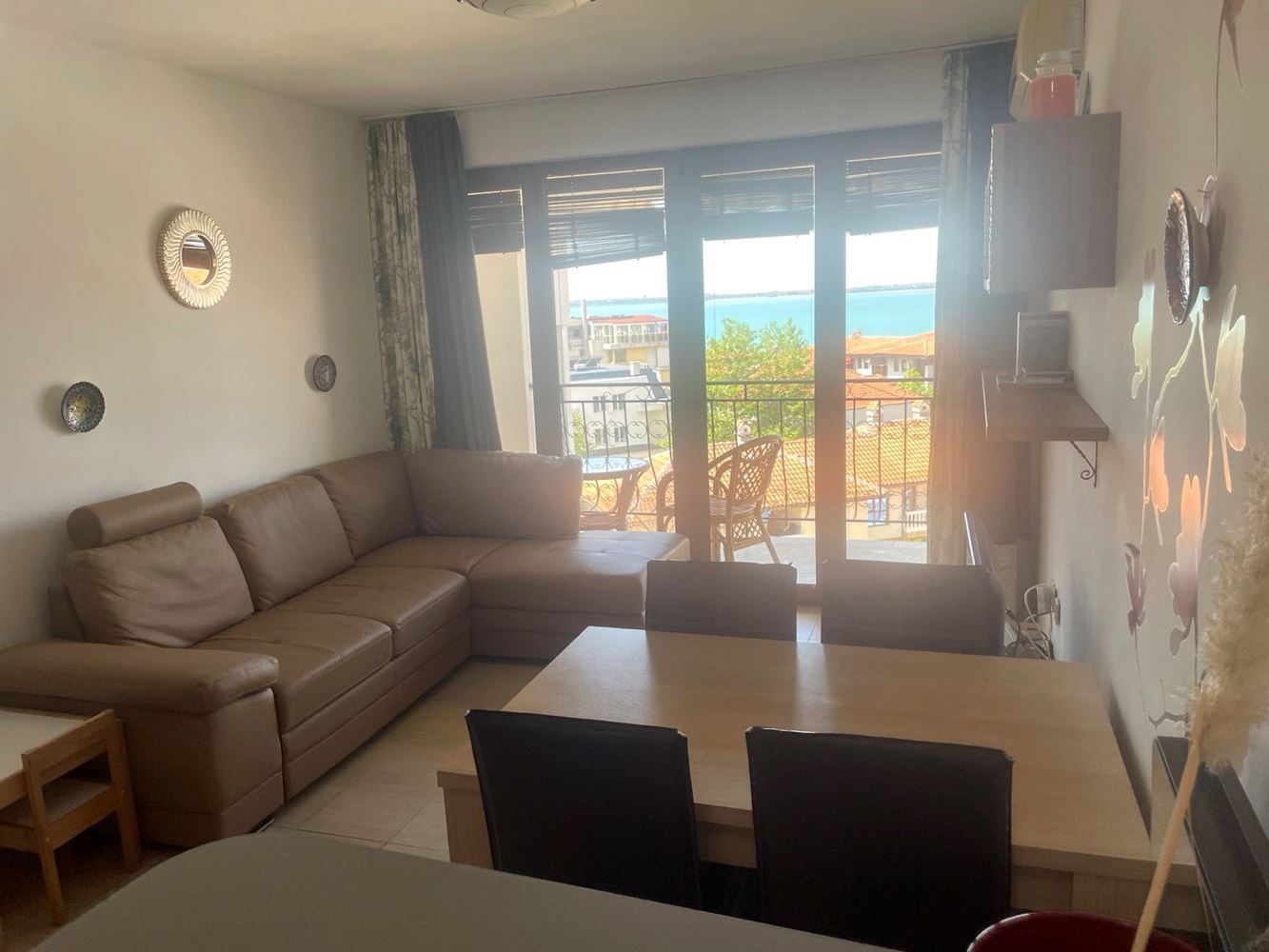 Geräumige 2-Zimmer-Wohnung mit Meerblick in Sveti Vlas