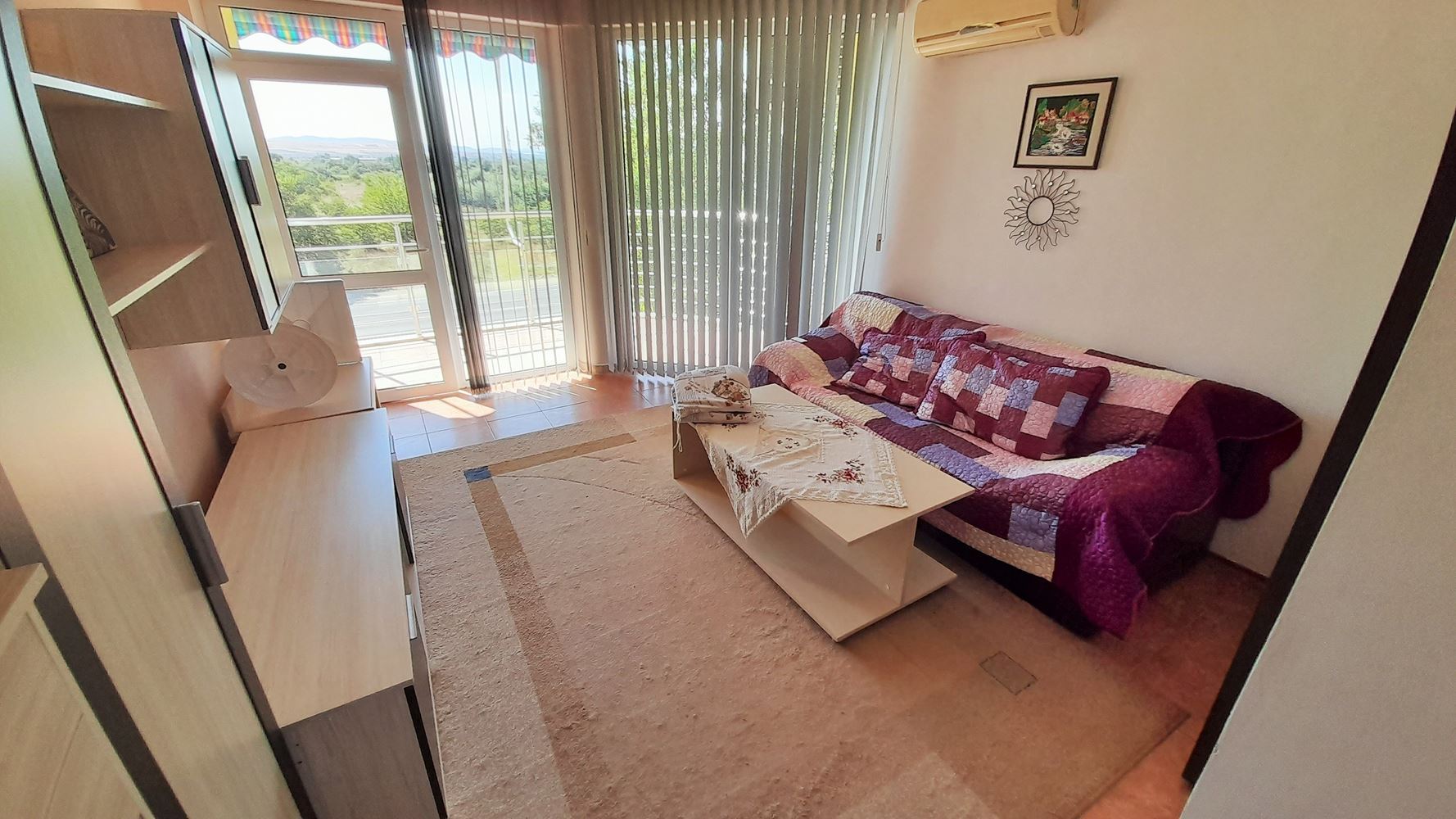 Bezugsfertige 2-Zimmer-Wohnung mit niedrigen Instandhaltungskosten in Sonnenstrand
