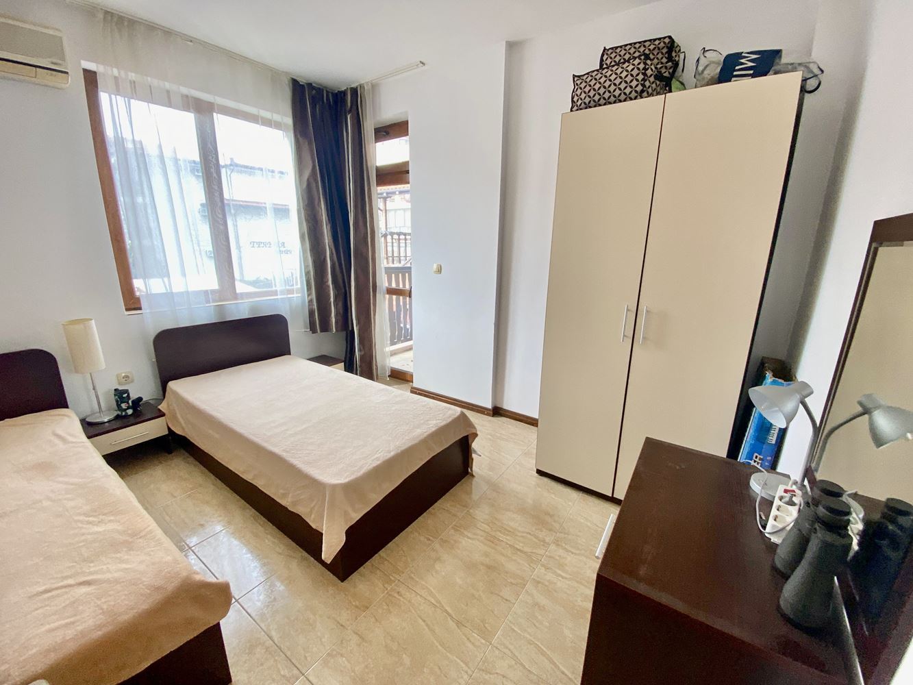 Luxusapartment in erster Meereslinie in Sweti Wlas – zwei Schlafzimmer, Meerblick und vollständige Infrastruktur