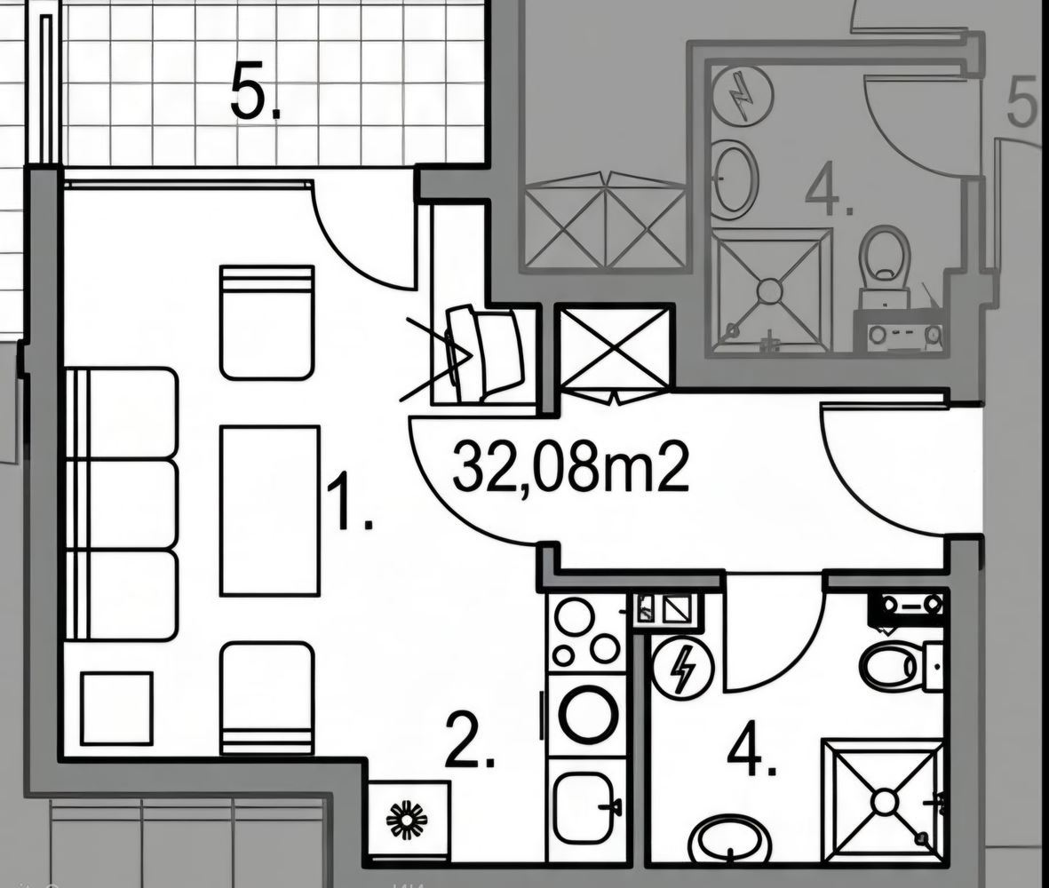 Gemütliches Studio mit Gartenblick – Hervorragende Wohn- und Investitionsmöglichkeit in Sonnenstrand