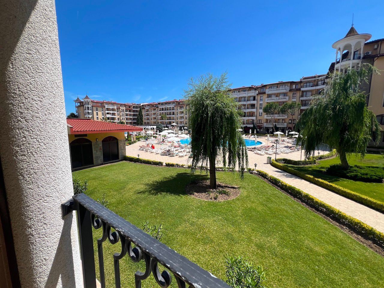 Komfort, Sicherheit und erstklassige Annehmlichkeiten – elegante Wohnung mit einem Schlafzimmer in Sunny Beach