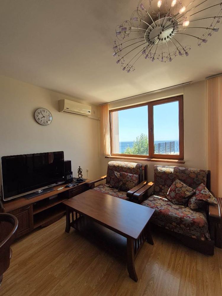 Luxuriöse 2-Zimmer-Wohnung mit Panoramablick auf das Meer in Sweti Wlas – Großzügigkeit, Komfort und prestigeträchtige Lage