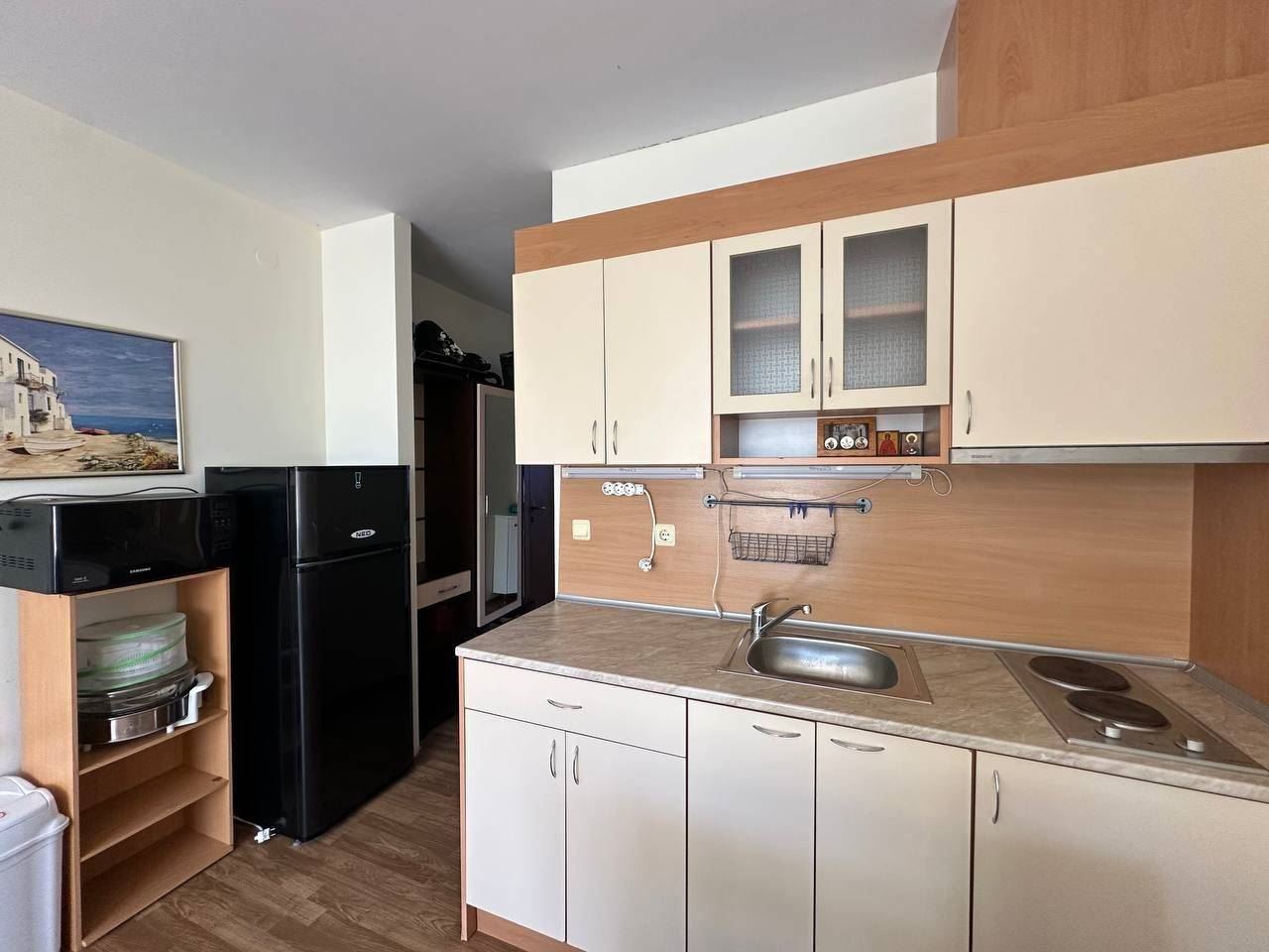 Gemütliche Zweizimmerwohnung in Ravda mit direktem Zugang zum Poolbereich