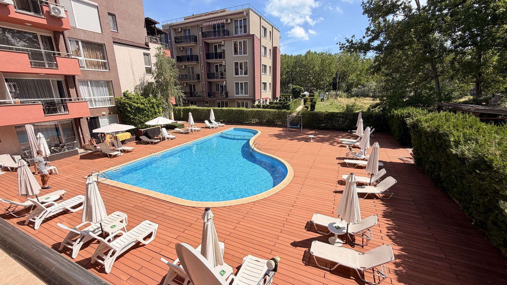 Sunny Beach: Wohnung mit einem Schlafzimmer 300 Meter vom Strand entfernt – Komfort, Qualität und hervorragende Investition