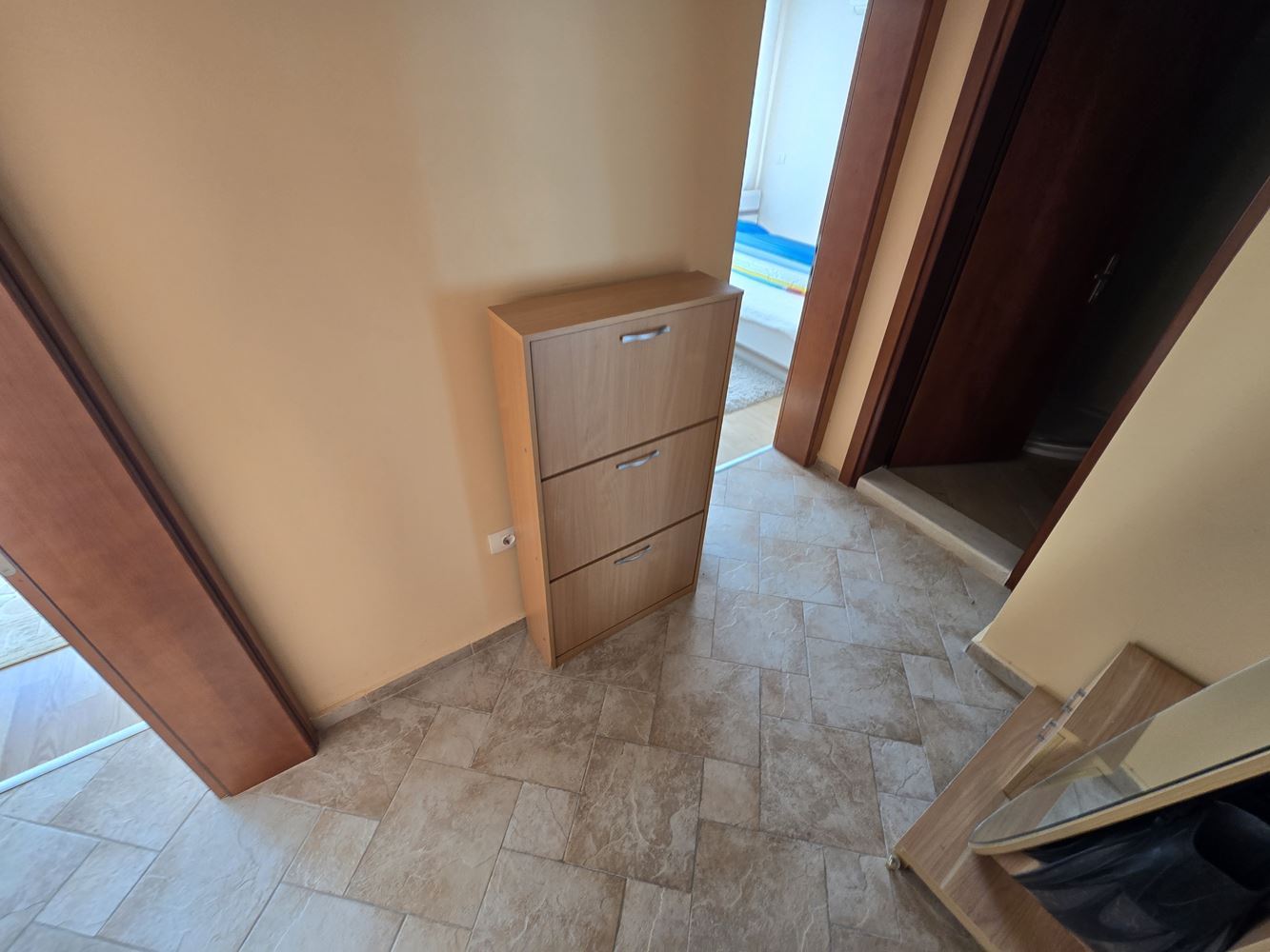 Panoramablick auf das Meer in erster Meereslinie – möblierte Zweizimmerwohnung mit einem Schlafzimmer in Sveti Vlas