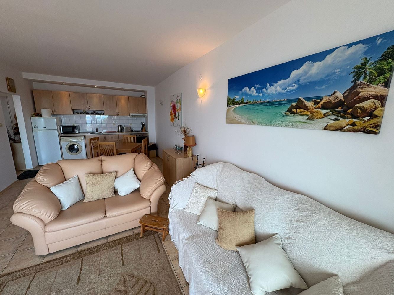 2-Zimmer-Wohnung mit direktem Meerblick in Sveti Vlas – Komfort, Ruhe und Resort-Lebensstil
