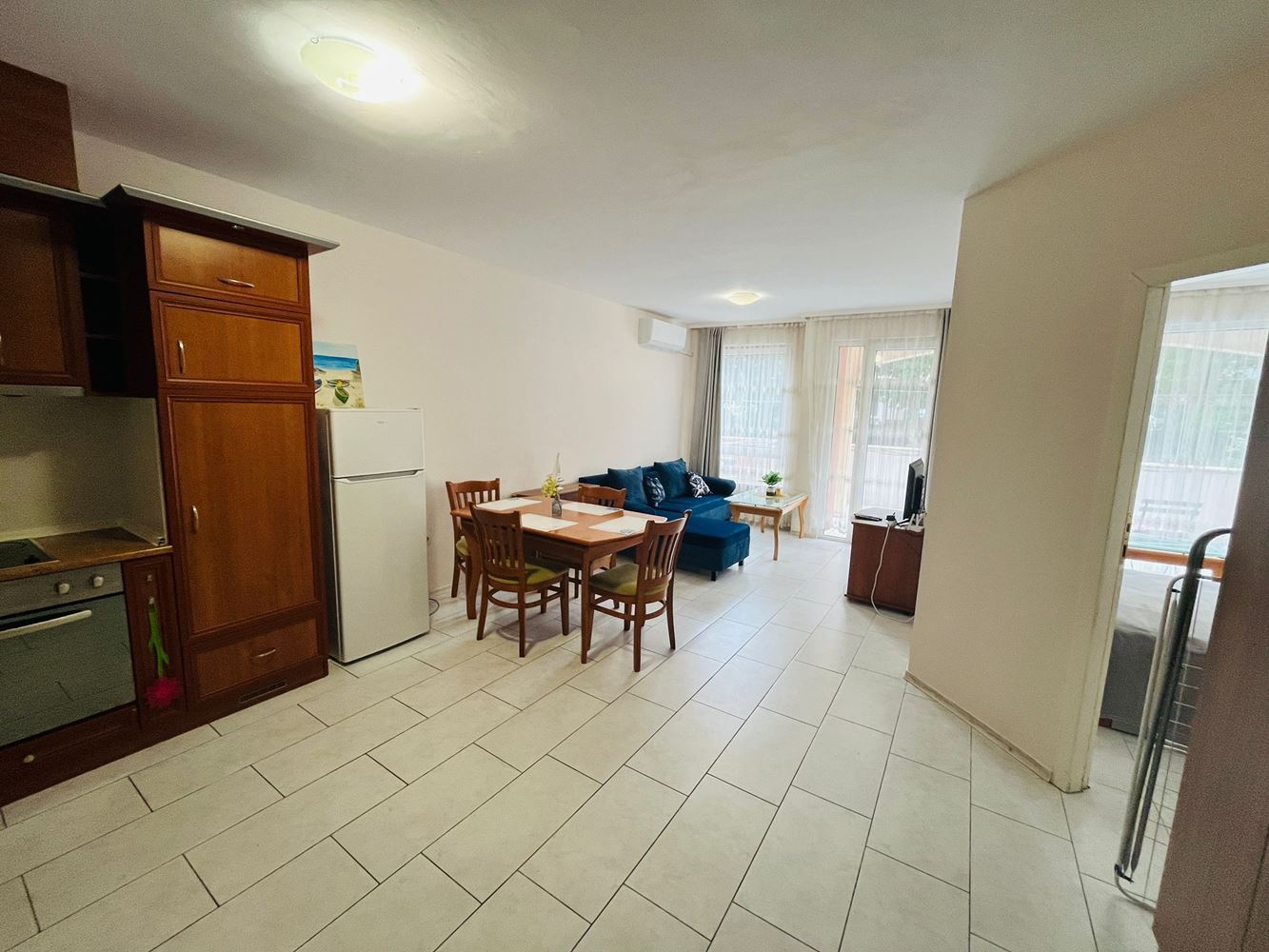 Ausgezeichnete 2-Zimmer-Wohnung im Herzen von Nessebar mit großer Terrasse und schönem Ausblick