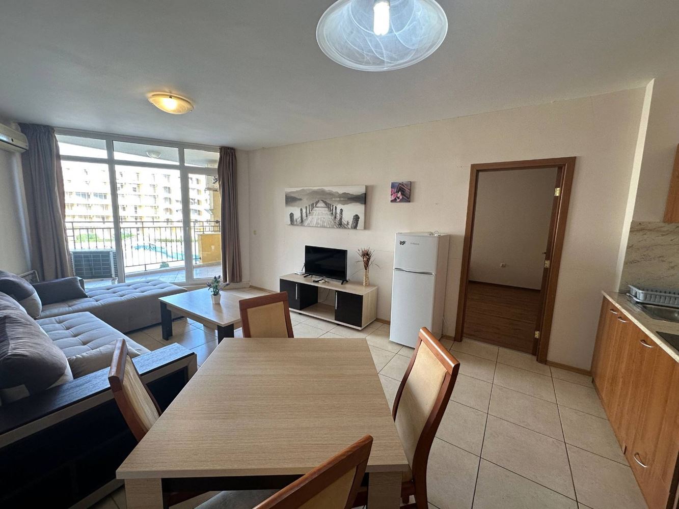 Luxus am Meer in erster Reihe – geräumiges Apartment mit zwei Schlafzimmern und Meerblick in Aheloy