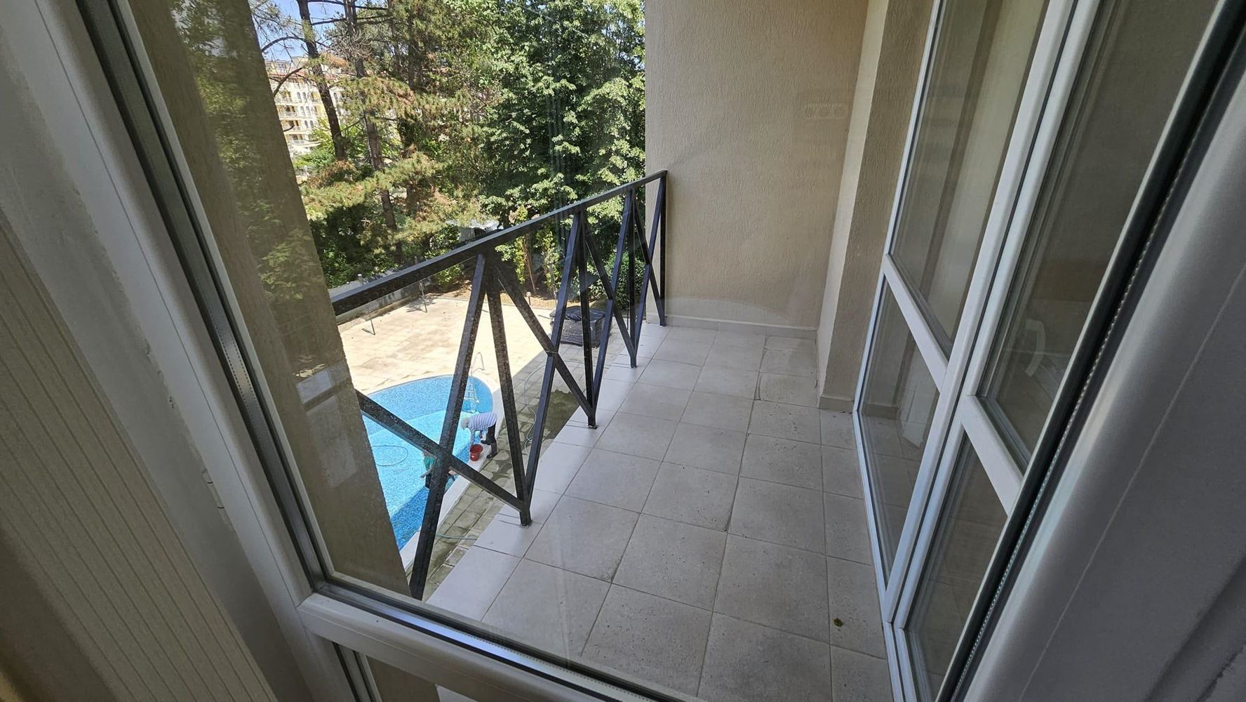 Gemütliches Appartment mit einem Schlafzimmer in einer modernen Wohnanlage, 500 Meter vom Strand in Sonnenstrand entfernt