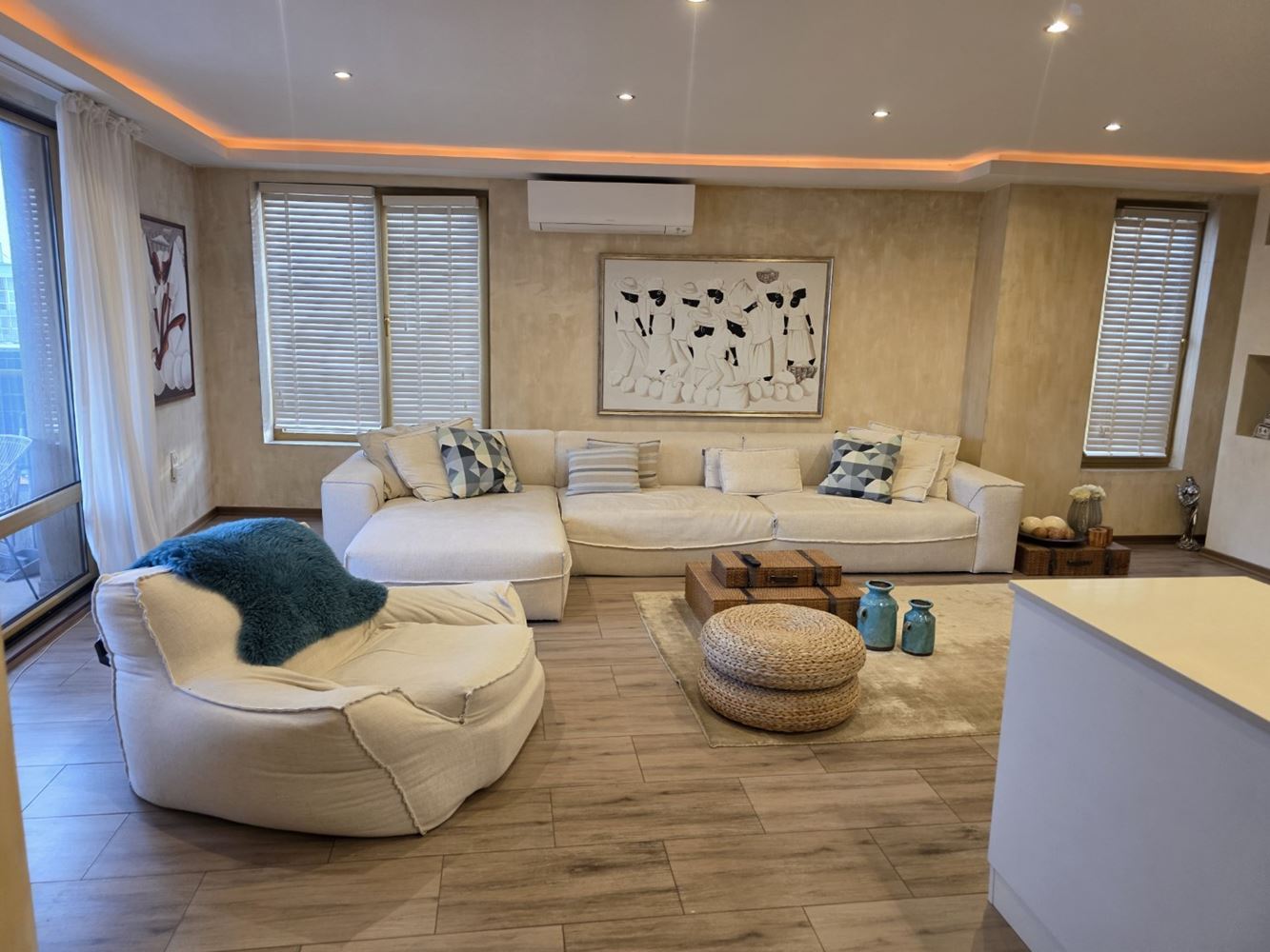 Nessebar: luxuriöse Wohnung mit zwei Schlafzimmern und Panoramablick auf das Meer – 183 m² Großzügigkeit, Komfort und Stil
