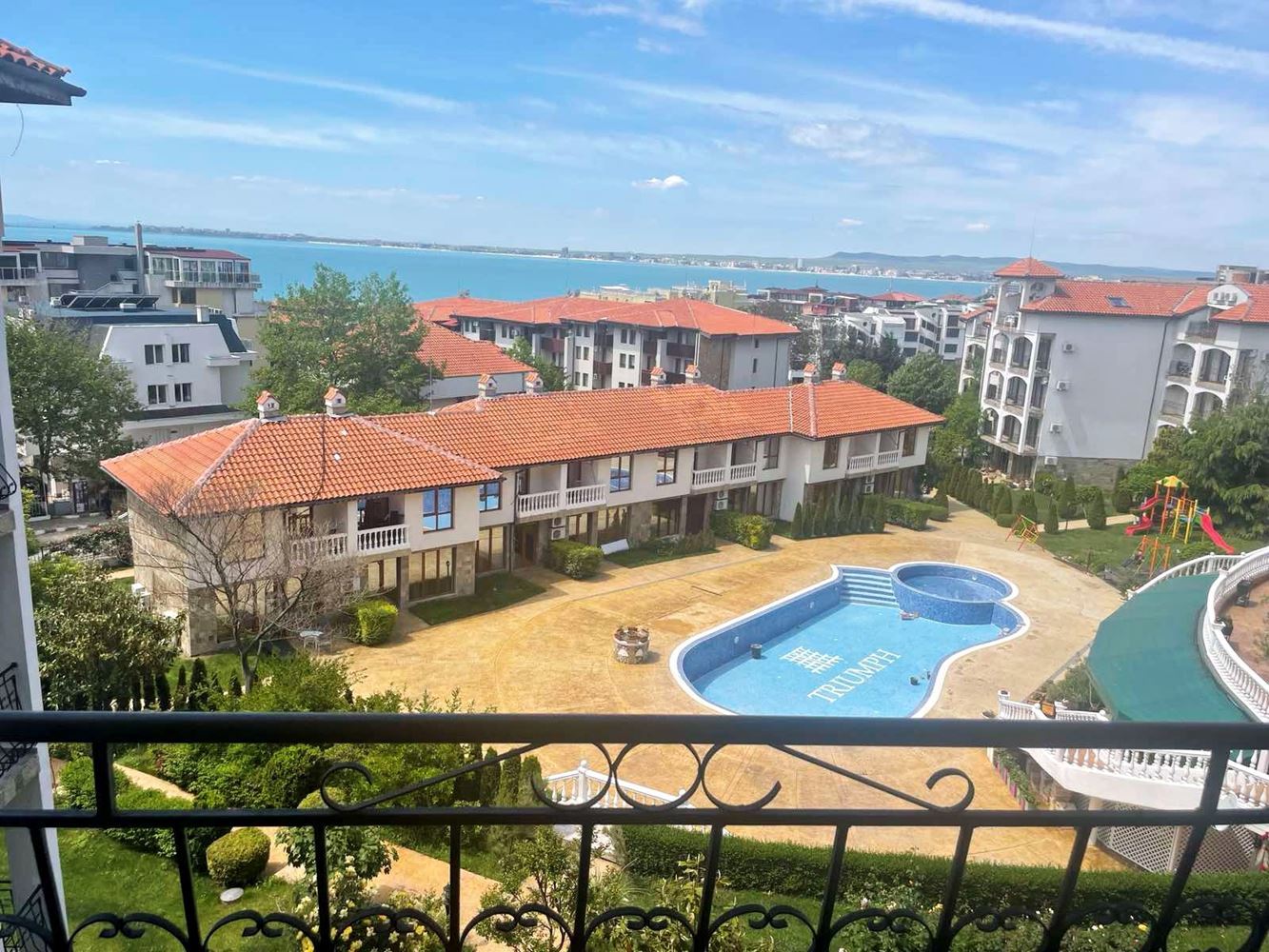 Geräumige 2-Zimmer-Wohnung mit Meerblick in Sveti Vlas