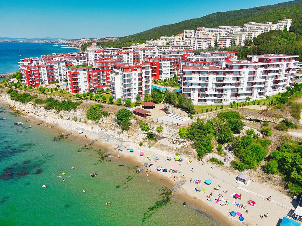 Wunderschöne 2-Zimmer-Wohnung in Sveti Vlas mit Meerblick – hervorragende Investition nur wenige Schritte vom Strand entfernt
