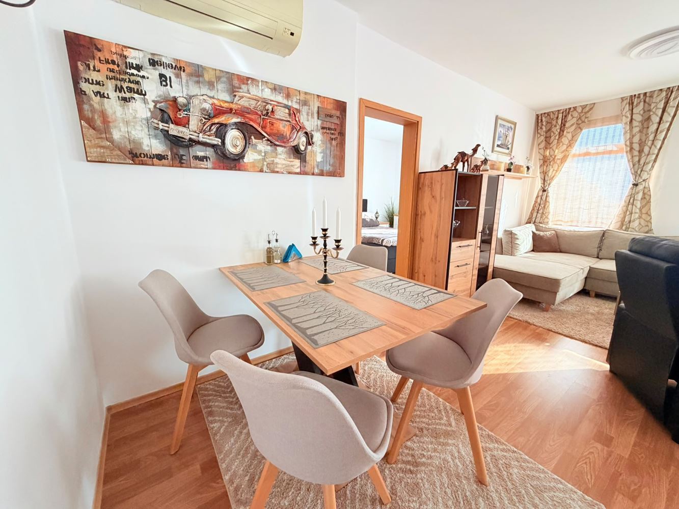 Luxuriöse Wohnung mit zwei Schlafzimmern und Poolblick in Aheloy – vollständig möbliert und bezugsfertig