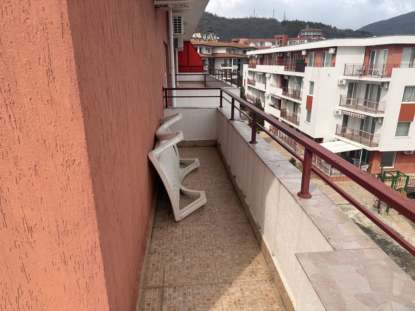 Zweizimmerwohnung in erster Linie mit direktem Meerblick – Sonnenstrand