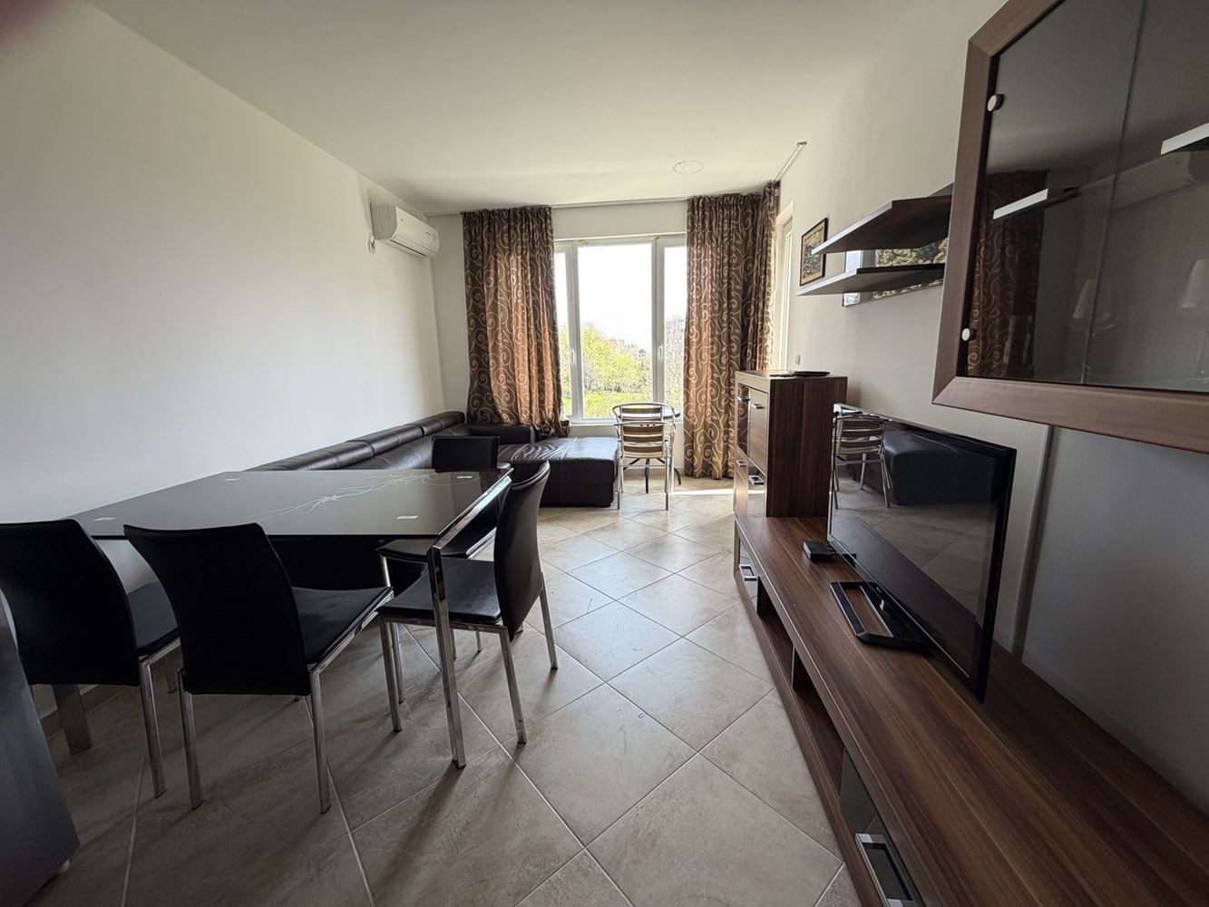 Einzimmerwohnung nur wenige Schritte vom Südstrand in Ravda entfernt – keine Wartungsgebühr