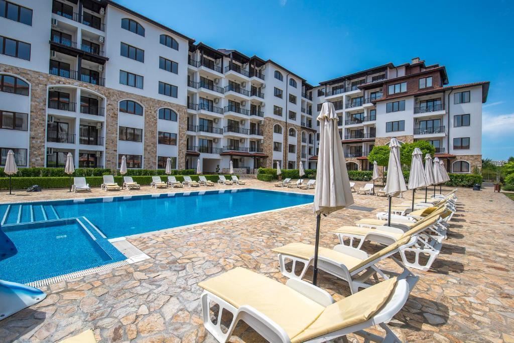 Möbliertes Studio – praktische Immobilie am Meer in Nessebar, bezugsfertig