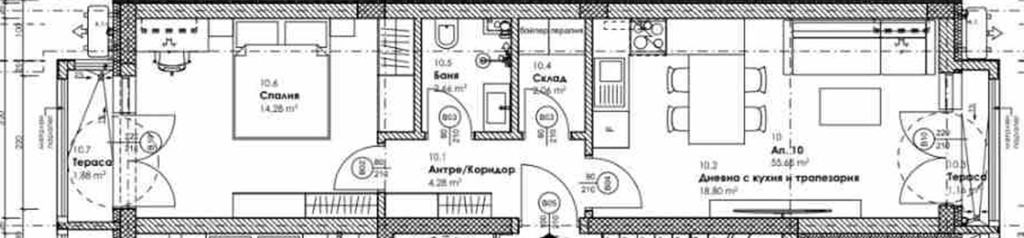 Panoramawohnung mit einem Schlafzimmer in einem modernen Boutique-Gebäude – eine Investition in die Zukunft in Meden Rudnik, Zone B
