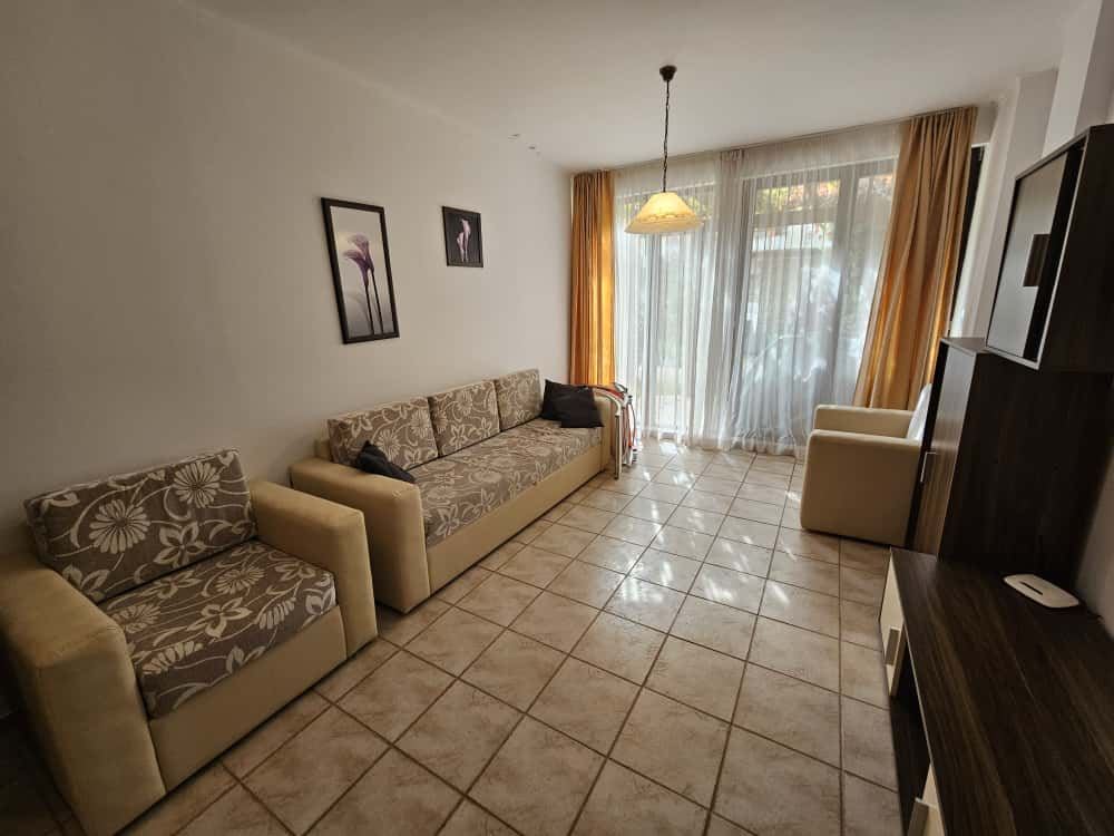 2-Zimmer-Wohnung mit Garten und Veranda in einem Öko-Komplex bei Sonnenstrand