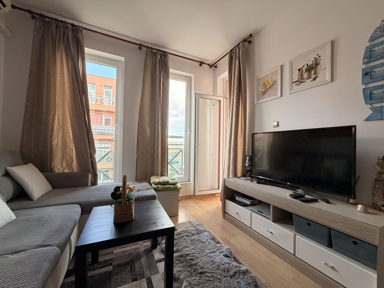 Kleine Wohnung, große Chance – bezugsfertige Wohnung mit einem Schlafzimmer in der Nähe von Sonnenstrand