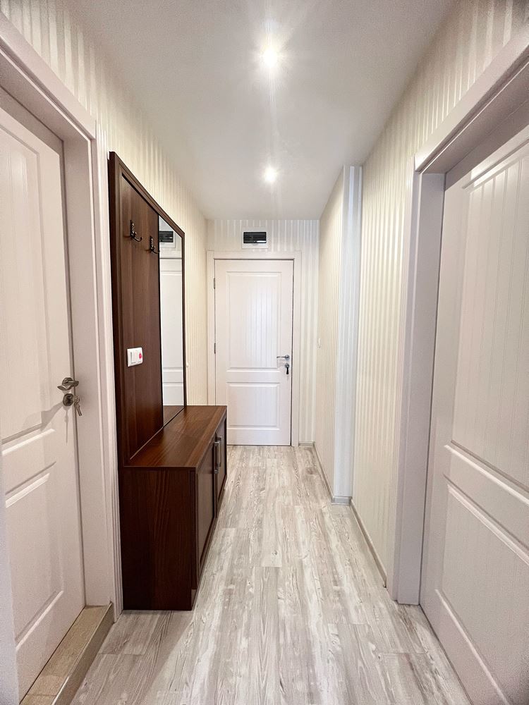 Luxuriöse 2-Zimmer-Wohnung mit Meerblick in einer prestigeträchtigen Anlage 200 Meter vom Strand in Sveti Vlas entfernt