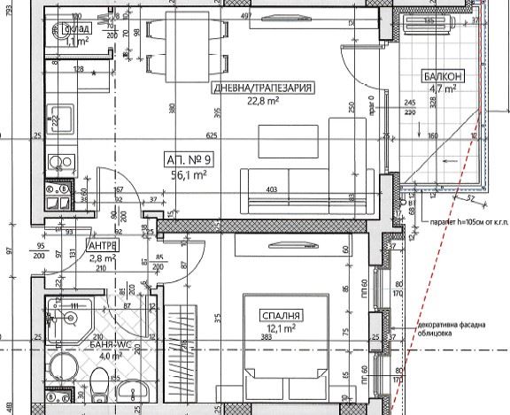 Keine Wartungsgebühr! Ein-Zimmer-Wohnung in Nessebar – moderner Lebensstil, Komfort und Gemütlichkeit am Meer