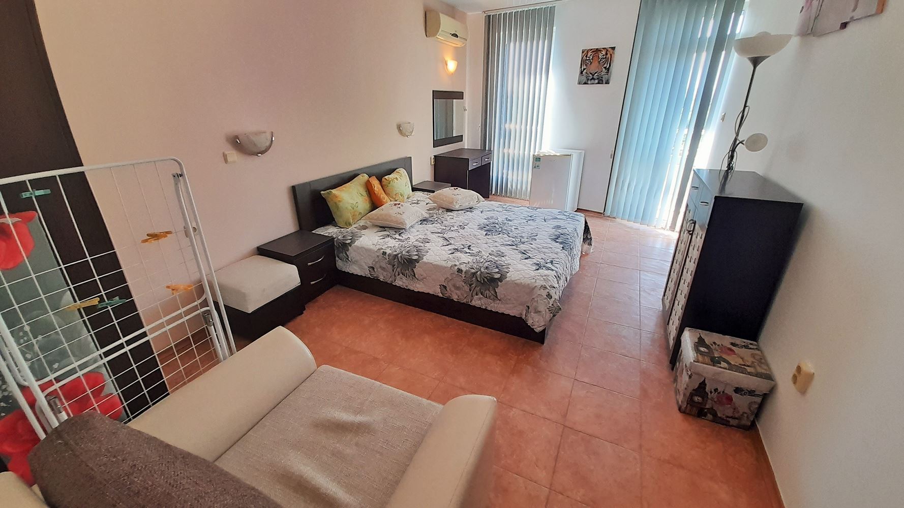 Bezugsfertige 2-Zimmer-Wohnung mit niedrigen Instandhaltungskosten in Sonnenstrand