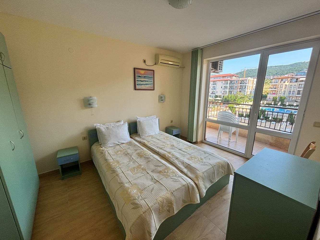 2-Zimmer-Wohnung mit teilweisem Meerblick – nur 3 Gehminuten vom Strand in Sveti Vlas entfernt