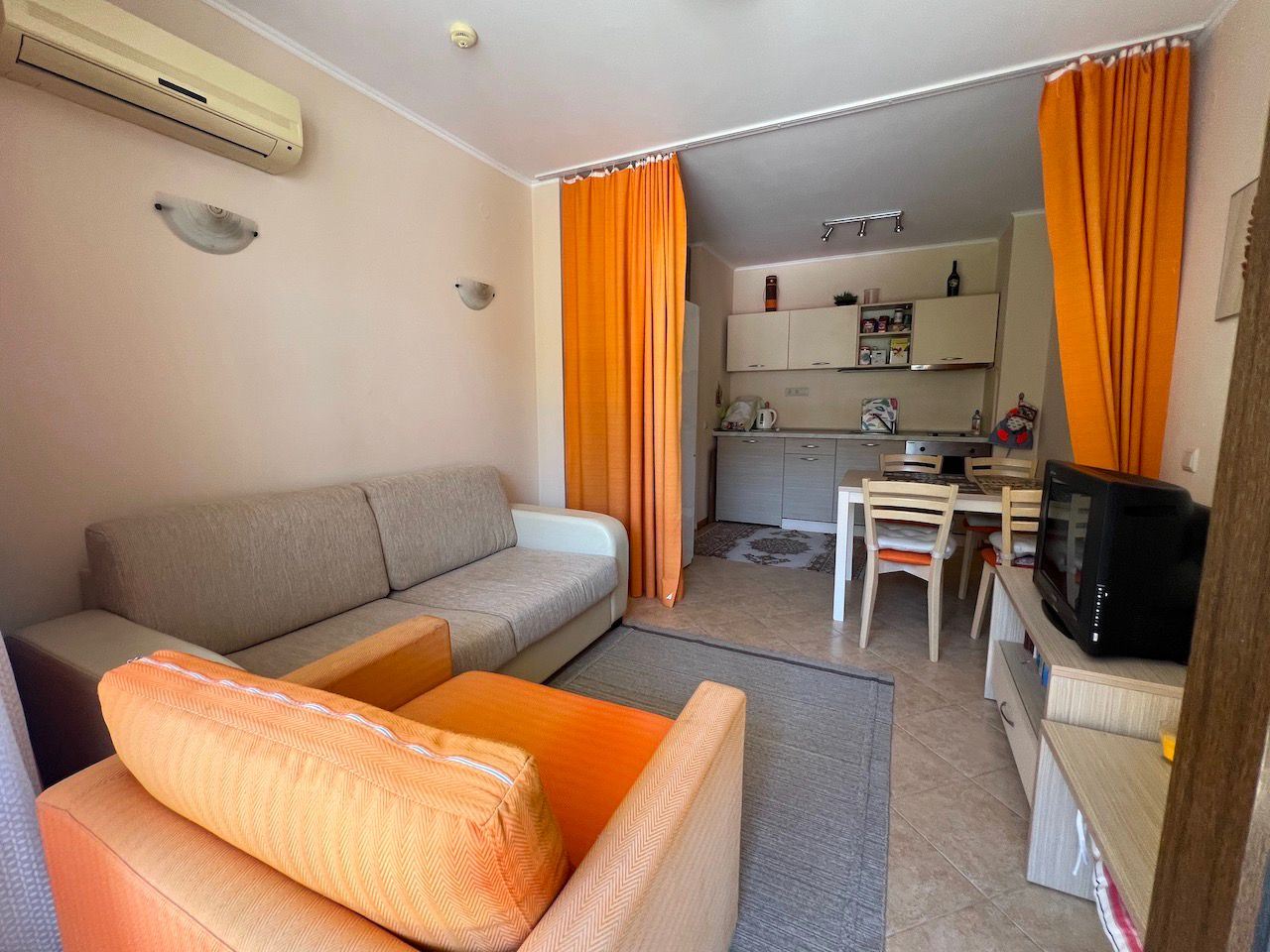 Komfort, Sicherheit und erstklassige Annehmlichkeiten – elegante Wohnung mit einem Schlafzimmer in Sunny Beach