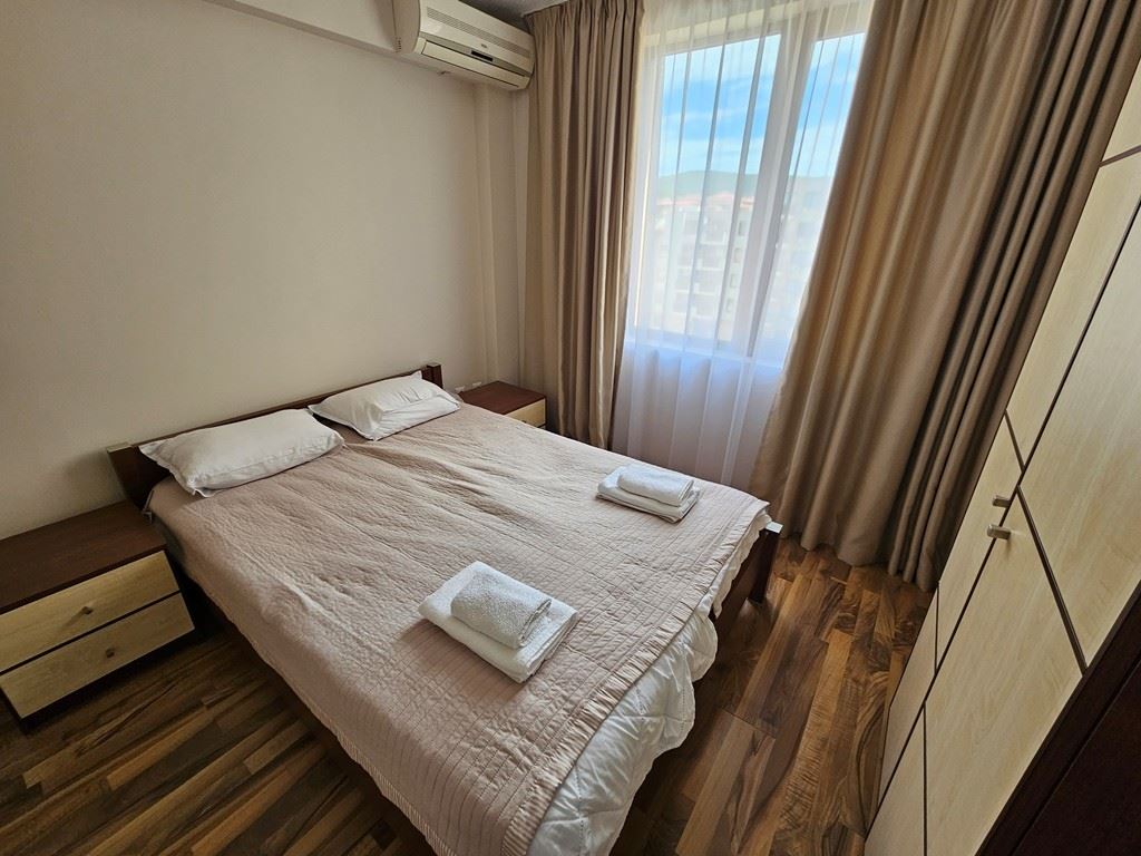 2-Zimmer-Wohnung mit Panoramablick und ausgezeichneter Lage in Sunny Beach
