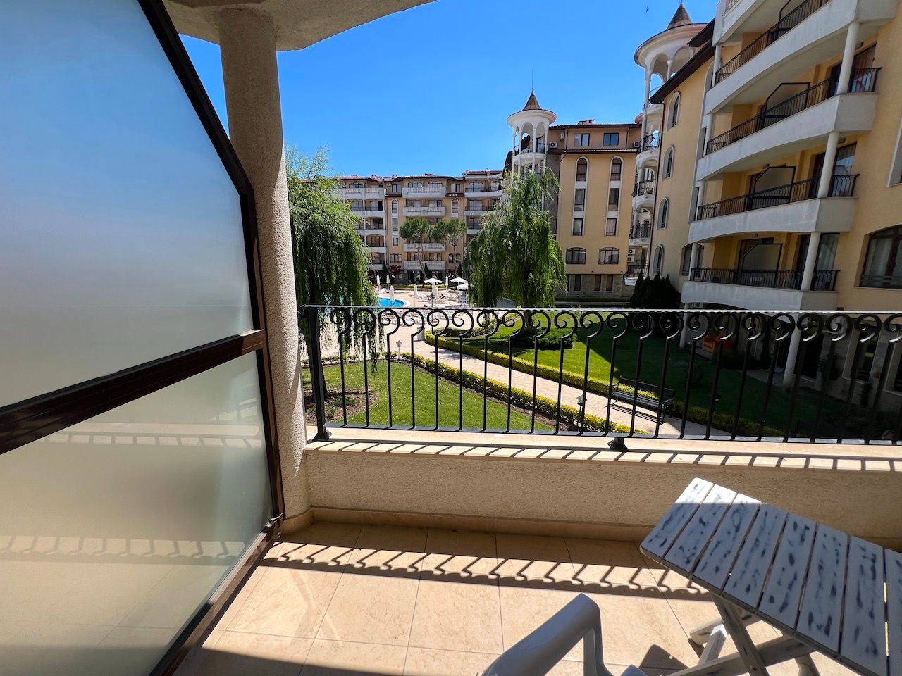 Komfort, Sicherheit und erstklassige Annehmlichkeiten – elegante Wohnung mit einem Schlafzimmer in Sunny Beach